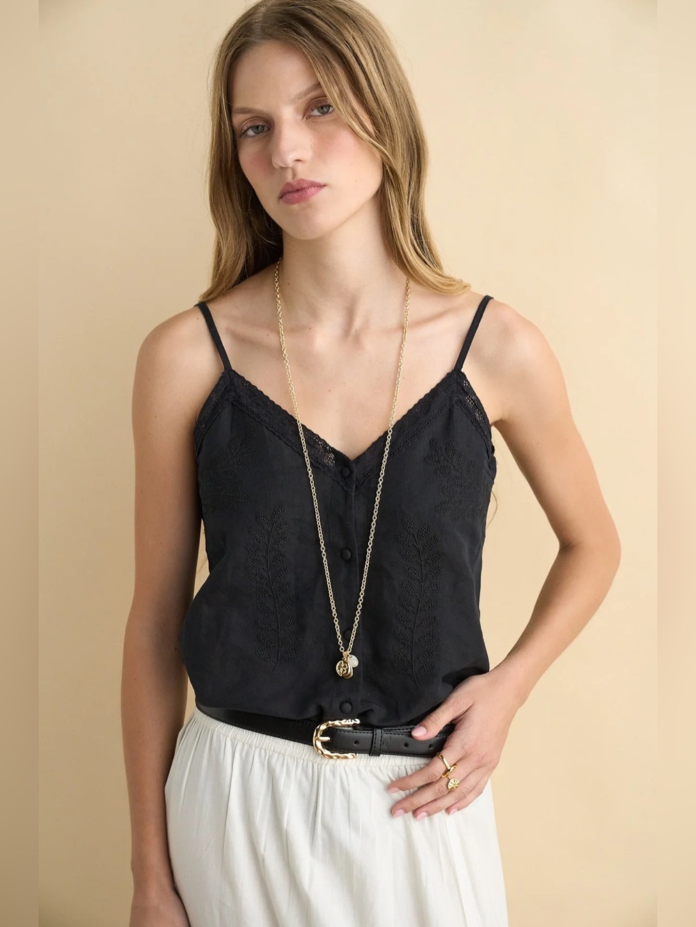 Sonmer Victoria Top Black